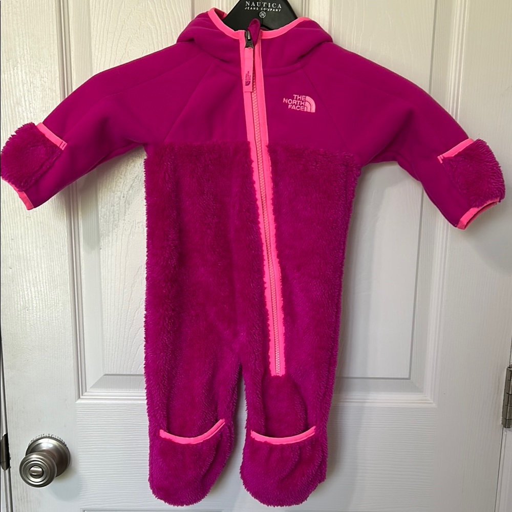 The North Face Chimboraza Pink Sherpa Full Zip
